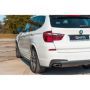 Lame de Pare-Chocs Arrière BMW X3 F25 M-Pack Facelift