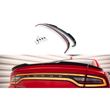 Jeux de Cap Spoilers Dodge Charger RT Mk7 Facelift