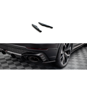 Lames Latérales de Pare-Chocs Arrière V.2 Audi RSQ8 Mk1