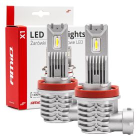 Ampoules LED H8 / H9 / H11 Série X1 AMiO