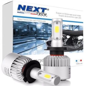 Kit ampoules LED H7 75W ventilées Next-Tech® - Serie limitée