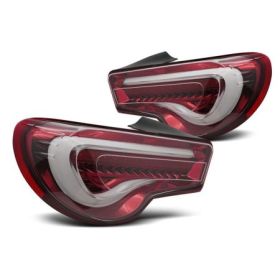 Feux Arrière Barre LED avec clignotant dynamique Rouge Blanc TOYOTA GT86 de 2012 à 2021
