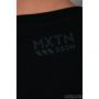 T-shirt Noir logo Gris Homme Maxton Design